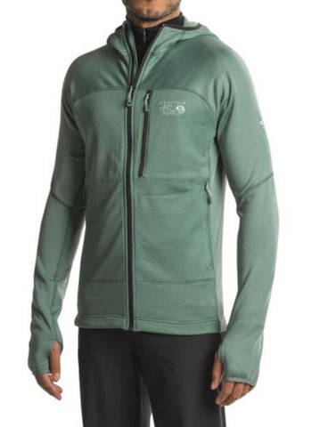 Mountain Hardwear Desna Grid Hooded Jacket Polartec Power Dry size Large