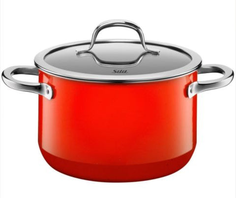 Silit Passion High Casserole Pot with Lid - 3.9 qt.