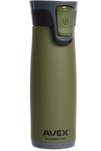 Avex Highland Autoseal® Travel Mug - 16 fl.oz., Stainless Steel
