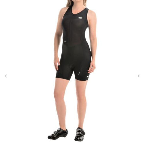 SUGOi Sugoi Women's RS Ice Tri Suit, Black/White, small