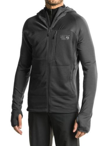 Mountain Hardwear Desna Grid Hooded Jacket Polartec Power Dry size X-Large