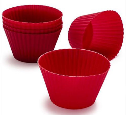 Tovolo Jumbo Silicone Baking Cups - Set of 6
