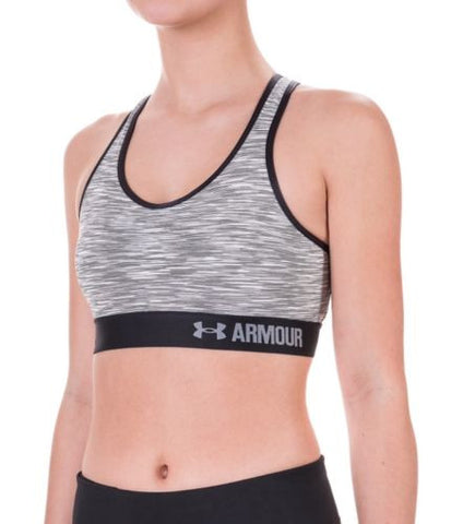 Under Armour Mid Space-Dyed Sports Bra - Medium Impact, Racerback Size X-Large